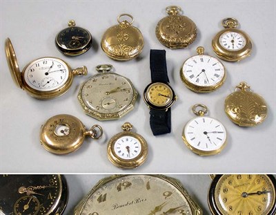 Lot 354A - Group of Assorted Gold Watches and Cases