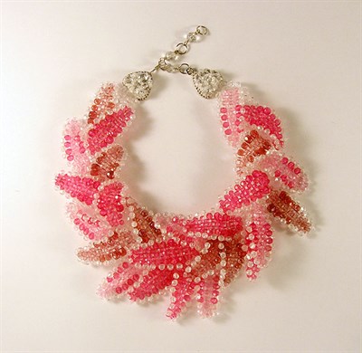 Lot 3218 - Coppola & Toppo Leaf Collar Italy, 1959 Glass...