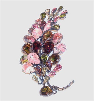 Lot 3201 - Cissy Zoltowska Wisteria Brooch France, circa...