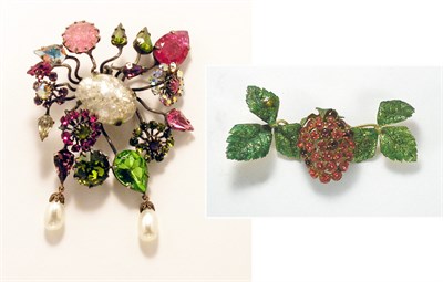 Lot 3203 - Two Cissy Zoltowska Brooches France, circa...