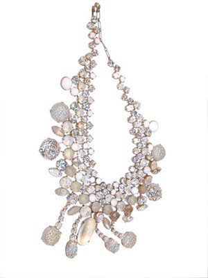 Lot 3205 - Cissy Zoltowska Festoon Necklace France,...