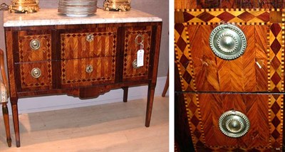 Lot 349 - Italian Neoclassical Style Parquetry Inlaid...