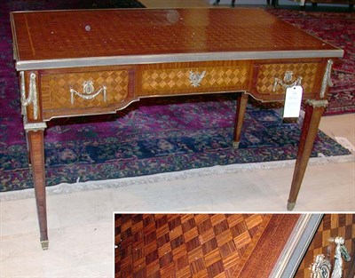 Lot 238 - Louis XVI Style Bronze Mounted Parquetry...