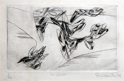 Lot 1212 - Stanley W. Hayter SEA BEASTS (BLACK/MOORHEAD...