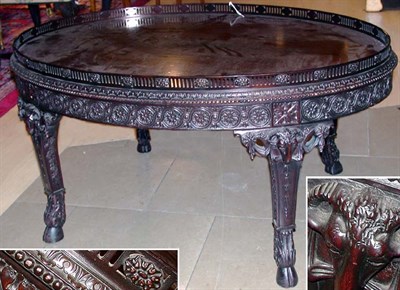 Lot 612 - Louis XVI Style Mahogany Occasional Table Of...