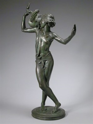 Lot 240 - Alexander Stirling Calder 1870-1945 LEDA AND...