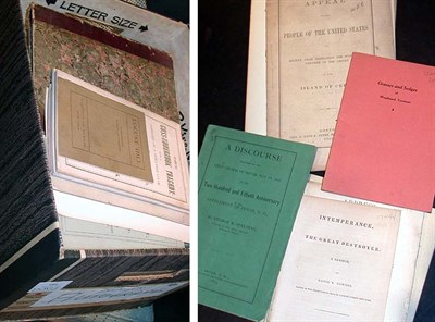 Lot 166A - [BOOKS] Group of Approximately 100 pamphlets