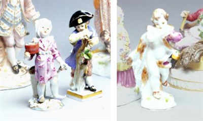 Lot 235 - Group of Four Meissen Porcelain Figures of...