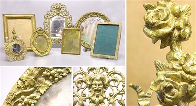 Lot 132 - Group of Seven Bronze and Gilt-Metal...