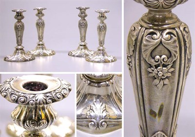 Lot 310 - Set of Four Gorham Sterling Silver...