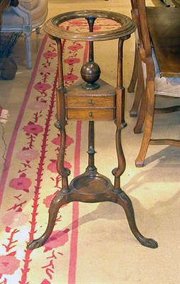Lot 351A - Georgian Style Mahogany Basin Stand