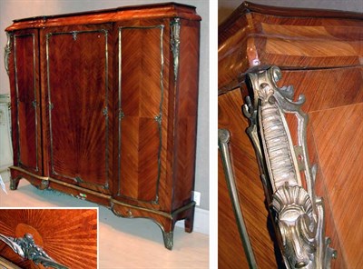 Lot 2413 - Louis XV Style Gilt-Metal Mounted Kingwood...