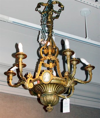 Lot 2392 - Louis XVI Style Wedgwood Mounted Gilt-Bronze...