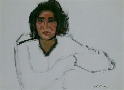Lot 30 - Jose Clemente Orozco Mexican, 1883-1949 MUJER...