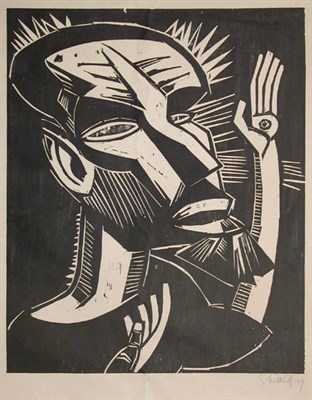 Lot 1309 - Karl Schmidt-Rottluff HEILIGER FRANZISKUS...