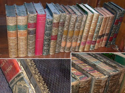 Lot 458 - [BINDINGS] Group of twenty volumes bound in...