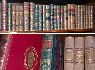 Lot 460 - [BINDINGS] Group of 25 volumes bound in full...