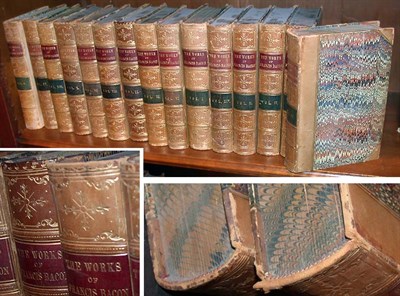 Lot 457 - [BINDINGS] BACON, FRANCIS Works Plates. 15...