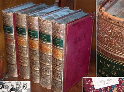 Lot 459 - [BINDINGS] LINGARD, JOHN History of England...
