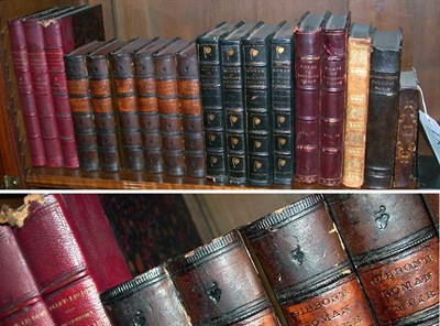 Lot 455 - [BINDINGS] Group of eighteen miscellaneous...