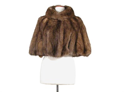 Lot 3640 - Bonwit Teller Sable Capelet American, 1969...