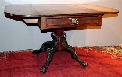 Lot 2230 - Classical Mahogany Pembroke Table Mid Atlantic...