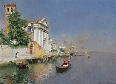 Lot 111 - Rubens Santoro Italian, 1859-1942 SANTA MARIA...