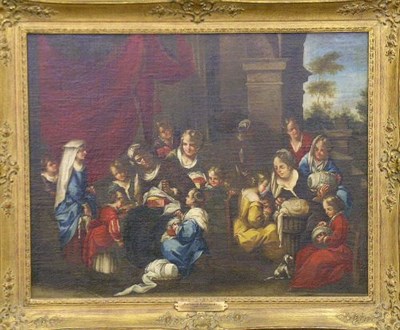 Lot 48 - Manner of Antonio Mercurio Amarosi LACEMAKERS...