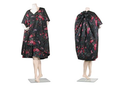Lot 3446 - Balenciaga Warp Printed Silk Faille Ensemble...