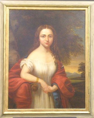 Lot 2021 - 19th Century School PORTRAIT OF A YOUNG WOMAN...