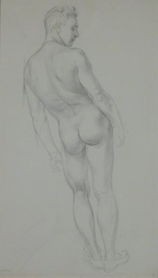Lot 277 - Paul Cadmus 1904-1999 STANDING MALE NUDE...