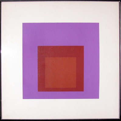 Lot 1167 - Josef Albers PALATIAL (DANILOWITZ 165.2) Color...