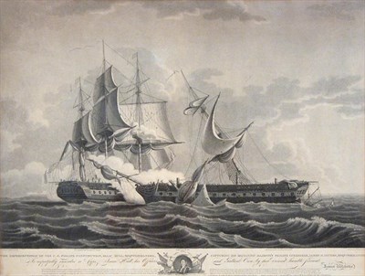 Lot 2057 - After Thomas Birch U.S. FRIGATE CONSTITUTION......