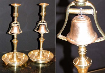 Lot 227 - Pair of Brass Candlesticks