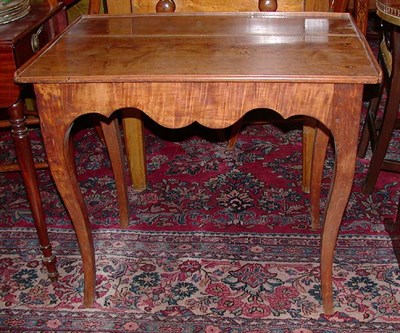 Lot 238 - Provincial Louis XV Style Walnut Side Table