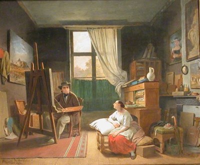 Lot 99 - Ferdinand De Braekeleer, I Belgian, 1792-1883...