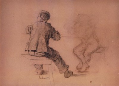 Lot 189 - Eastman Johnson 1824-1906 STUDY FOR 'THE...