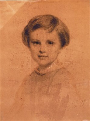Lot 190 - Eastman Johnson American, 1824-1906 PORTRAIT...