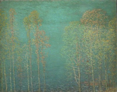 Lot 231 - John Joseph Enneking 1841-1916 THE BLUE...