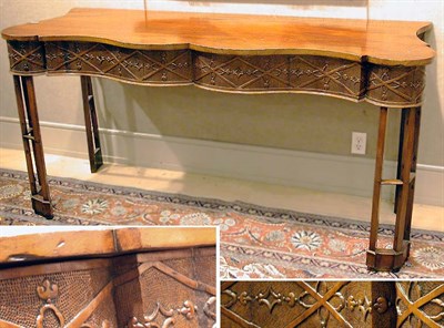 Lot 367 - George III Style Mahogany Serving Table
