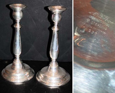 Lot 353 - Pair of International Sterling Silver...
