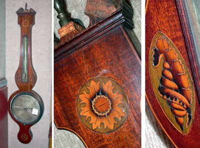 Lot 399 - George III Style Marquetry Inlaid Mahogany...