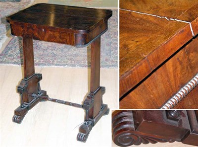 Lot 449 - Victorian Mahogany Work Table