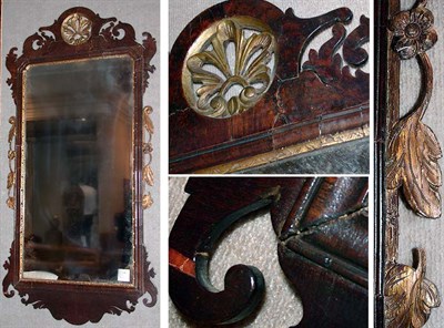 Lot 2249 - American Mahogany Parcel Gilt Mahogany Mirror...
