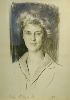 Lot 144 - John Singer Sargent 1856-1925 PORTRAIT SKETCH...