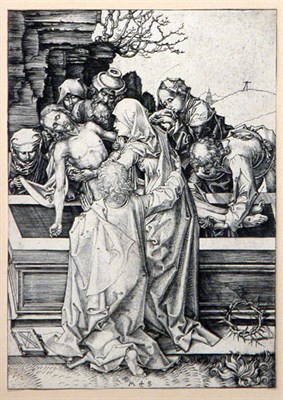 Lot 1310 - Martin Schongauer THE ENTOMBMENT (LEHRS V, 28)...