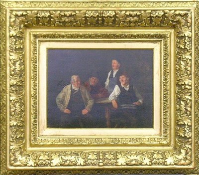 Lot 2013 - Alphons Spring German, 1843-1908 A DISCUSSION...