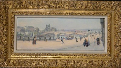 Lot 140 - Leon Jules Lemaitre French, 1850-1905 VUE DE...