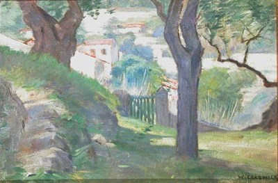 Lot 212 - William Chadwick 1879-1962 OLD LYME Signed W....