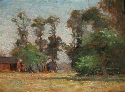 Lot 213 - Frank Alfred Bicknell 1866-1943 OLD BARNS...